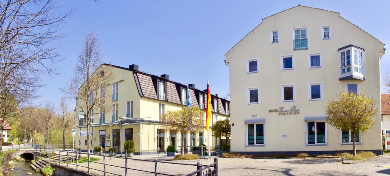 Hotel Zur Post Ismaning Exteriör bild